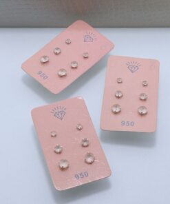 G1-8 Trio Redondo Bege Fosco 3,4 e 5mm