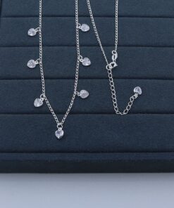 C1-52 Chocker Coração Cristal  3.91g Lote 16