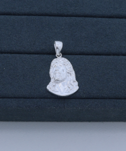 M2-21 Pingente Face de Cristo Masculino 2,7g TAM 3,4cm lote 2