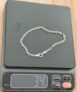 L4-43 Pulseira Cadeado 3mm B F080 LOTE 3