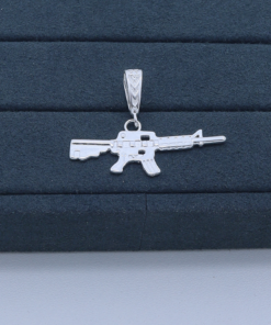 M2-9 Pingente Arma TAM 4,3cm  4,2g Lote 2