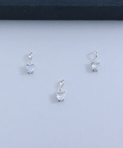 F4-33 Pingente Coração PII1107B  0.6g Lote 19