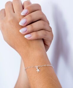 H4-112 Pulseira Feminina peso aproximado 1,1g Lote 16  E447