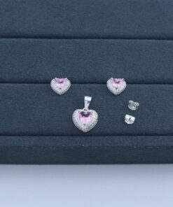 B4-3 Conjunto Importado Coração  3.4g  Lote 17