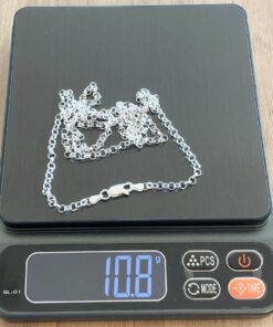 L2-3 Corrente Elo Português Leve 70cm 3,5mm 70cm F055 Lote 1