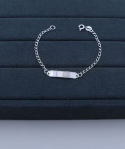 H1-19 Pulseira Baby Plaquinha 1.44g lote 16