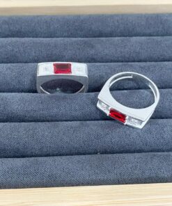 Q2-21 ANEL PEDRA VERMELHA 4,3g, LOTE 10