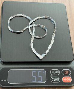 L2-16 CORRENTE 2 FIOS 40CM N 5,5g Lote 4