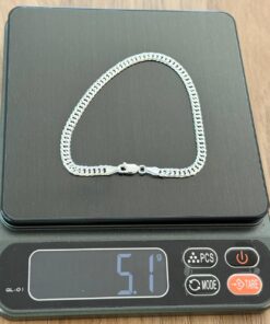 L2-44 Pulseira Grumet Duplo 4,5mm N F080  5.10g  Lote 3