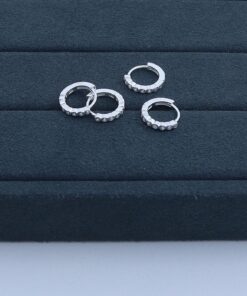 E1-57 Argola Cravejada Importada  1.34g Lote 18