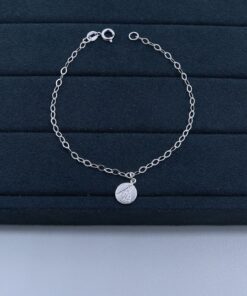 H4-133 Pulseira Feminina peso aproximado 1,5g Lote 16 E412