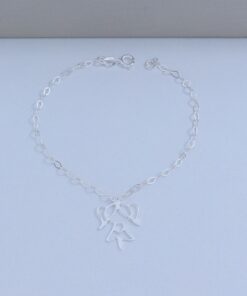 H2-81 Pulseira Feminina Peso Aproximado 1.3g Lote16