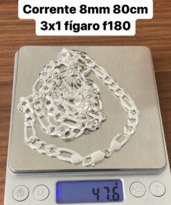 L3-16 CORRENTE 3X1 FIGARO 8MM 80CM  LOTE 1