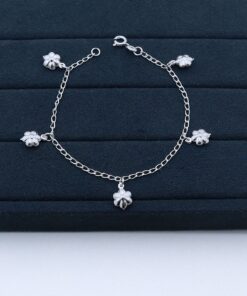 H2-46 Pulseira Feminina peso aproximado 3,5 gramas  lote 16