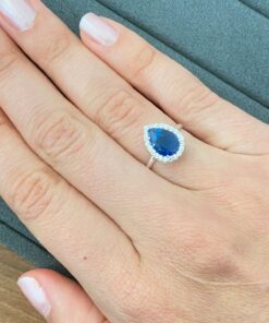 R3-18 Anel Gota Crav. 1.80g Lote 19