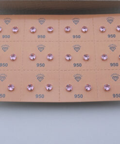 K5 Brinco Redondo 5mm Rosa MIN. 6 UNID.