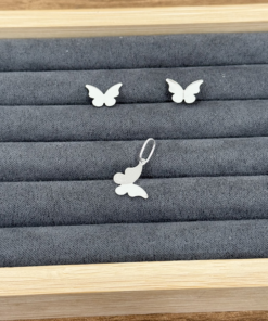 B3-4 CONJUNTO BORBOLETA ORIGAMIS 10X13 ESTAMPARIA 1g Lote 17