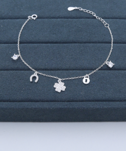 I1-85 Pulseira Cravejada importada Peso aproximado: 2.6g Lote 17