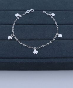 H3-24 Pulseira Coração 1.46g Lote 16