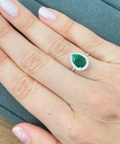 R3-15 Anel Gota Crav. 1.79g Lote 19