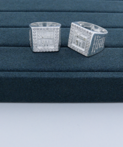 Q3-11 ANEL CRAVEJADO SALMO 91, 10,8G  LOTE 8