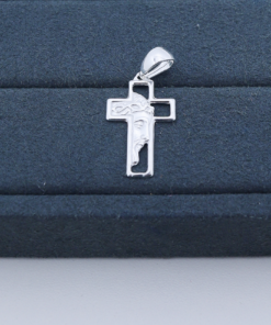 M4-62 Pingente Masculino Crucifixo  TAM: 3.1cm 1.3g L2