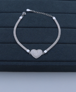 I1-74 Pulseira Cravejada importada Peso aproximado:  4.6g Lote 17