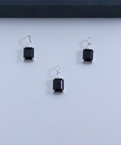 F4-36 Pingente Quadrado Black  1,5g Lote 19