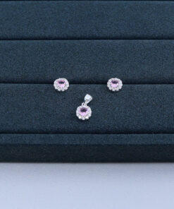 B1-36 CONJUNTO REDONDO CRAVEJADO IMPORTADO 2,2g Lote 17