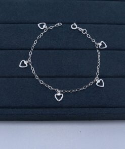 H4-1 Pulseira Feminina peso aproximado 1,65g  LOTE 16