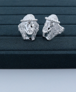 Q3-20 ANEL MASCULINO FACE DE CRISTO   13,7G LOTE 8