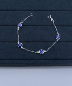 H2-9 Pulseira Olho Grego peso aproximado: 1.6g Lote 16