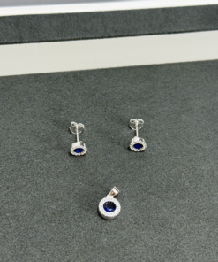 B2-43 CONJUNTO REDONDO CRAVEJADO IMPORTADO Sem Corrente  2,4g Lote 17