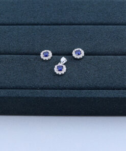 B1-37 CONJUNTO REDONDO CRAVEJADO IMPORTADO 2,2g Lote 17