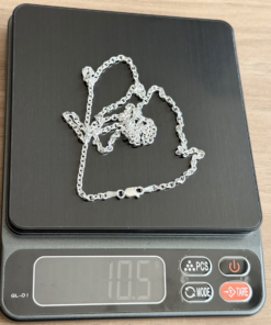 L5-12 CORRENTE CARTIER/ CADEADO 3MM N F080 60CM  LOTE 3