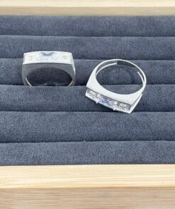 Q2-25 ANEL PEDRA CRISTAL , 4,45g, LOTE 10