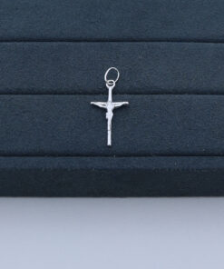 M5-17 Pingente Masculino Crucifixo  TAM 3,4cm 0,9g Lote  2