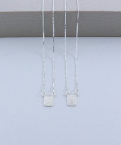 G1-73 Escapulário C Veneziana V15 70cm,  3,2 g Lote 15