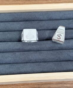 Q2-13 Anel Tio Patinhas Masculino  7,3g Lote 8