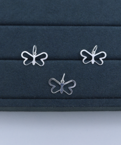 F1-30 Pingente Borboleta estamparia 0,3g Lote 20