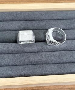 Q2-4 Anel Salmo 91 Masculino  8,7g Lote 8