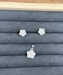 C3-70 Conjunto Flor Cravejado Importado 2,5g Lote 17