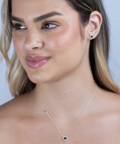 B4-12 conjunto Cravejado Importado 3,45G Lote 17