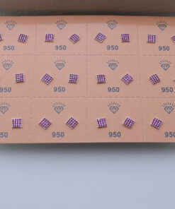 J1-87 BRINCO QUADRADO CRAVEJADO MÍN. 6 UNID.