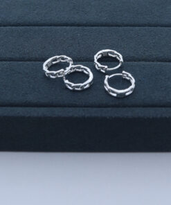 E1-72 Argola Cravejada Importada  1,6g Lote 18