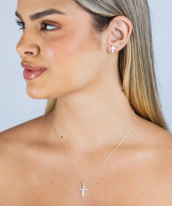 B2-1 CONJUNTO CRUZ CRAVEJADO IMPORTADO SEM   4g Lote 17