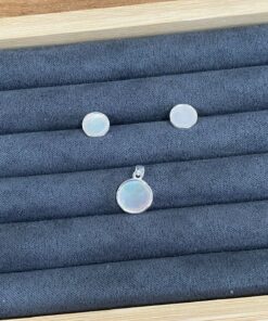 B6-28 Conjunto Madre Perola Cravejado Importado  2,3g Lote 17