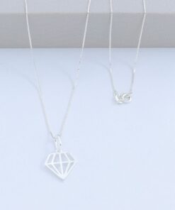 C1-49 Colar Diamante Peso Aproximado 2.1g Lote 17