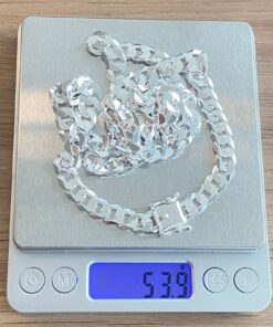 L2-21 CORRENTE GRUMET 8,9MM 80CM FECHO GAVETA   LOTE 3