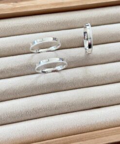 3MM RETA COM FRISO LATERAL BORDA DIAMANTADA  PESO 2,2G, LOTE 13